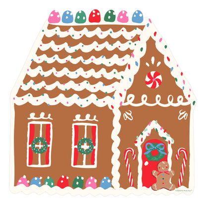 MGingerbread House Shaped Jigsaw Puzzle 87pc