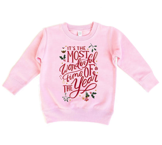 Toddler/Youth Most Wonderful Time Sweatshirt