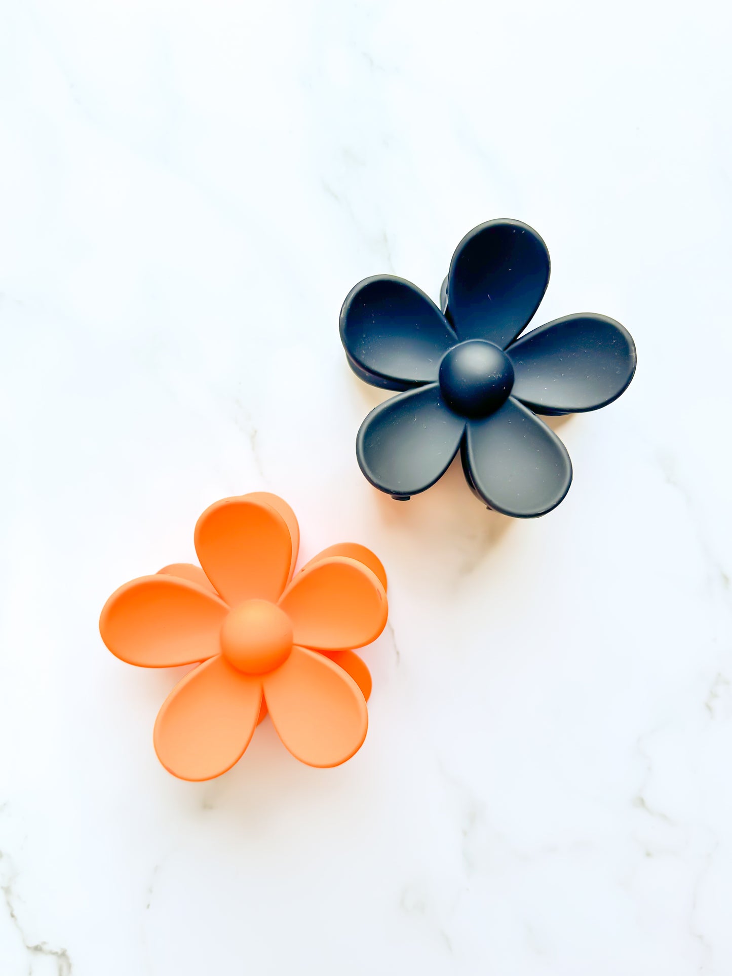 Flower Claw Hair Clips