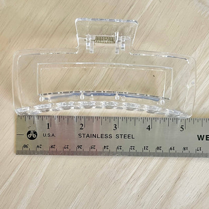 Jumbo Claw Clip - Clear