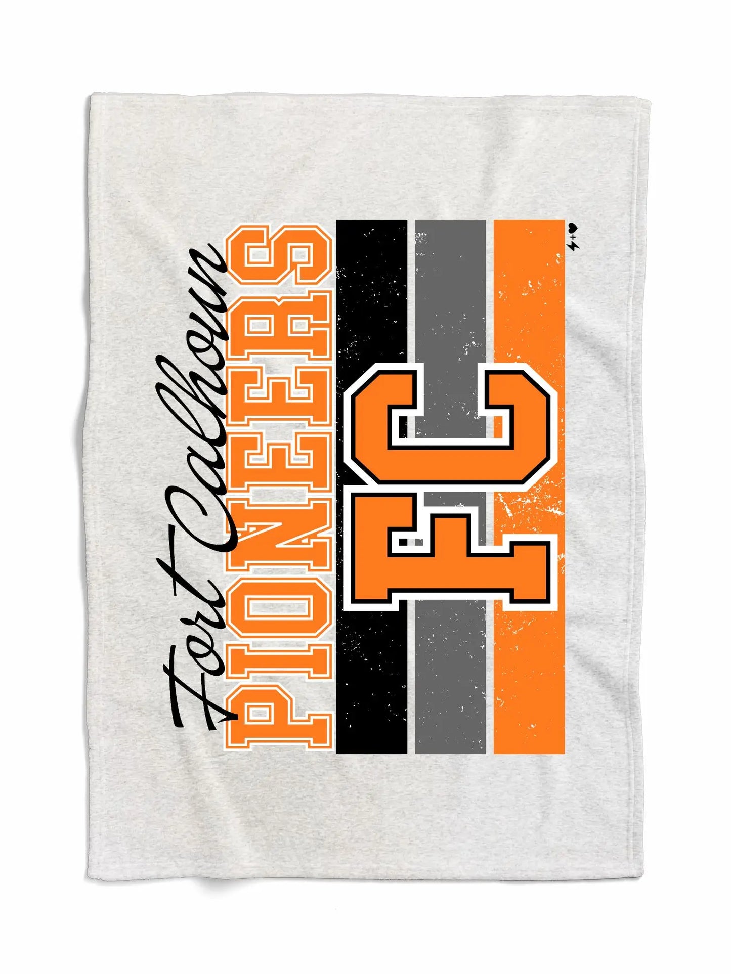 FC Pioneers Varsity Sweatshirt Throw Blanket