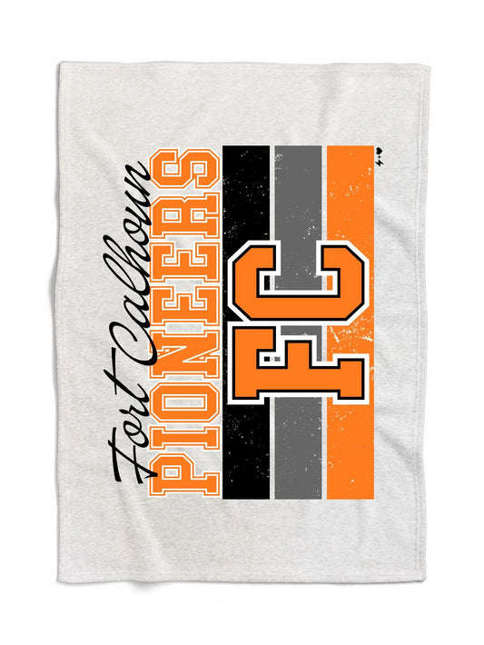 FC Pioneers Varsity Sweatshirt Throw Blanket