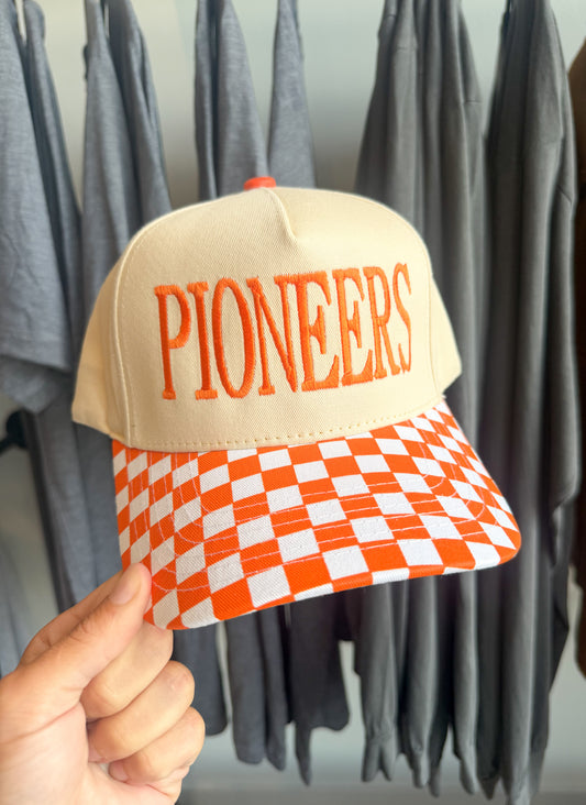 Pioneers Checkered Trucker Hat