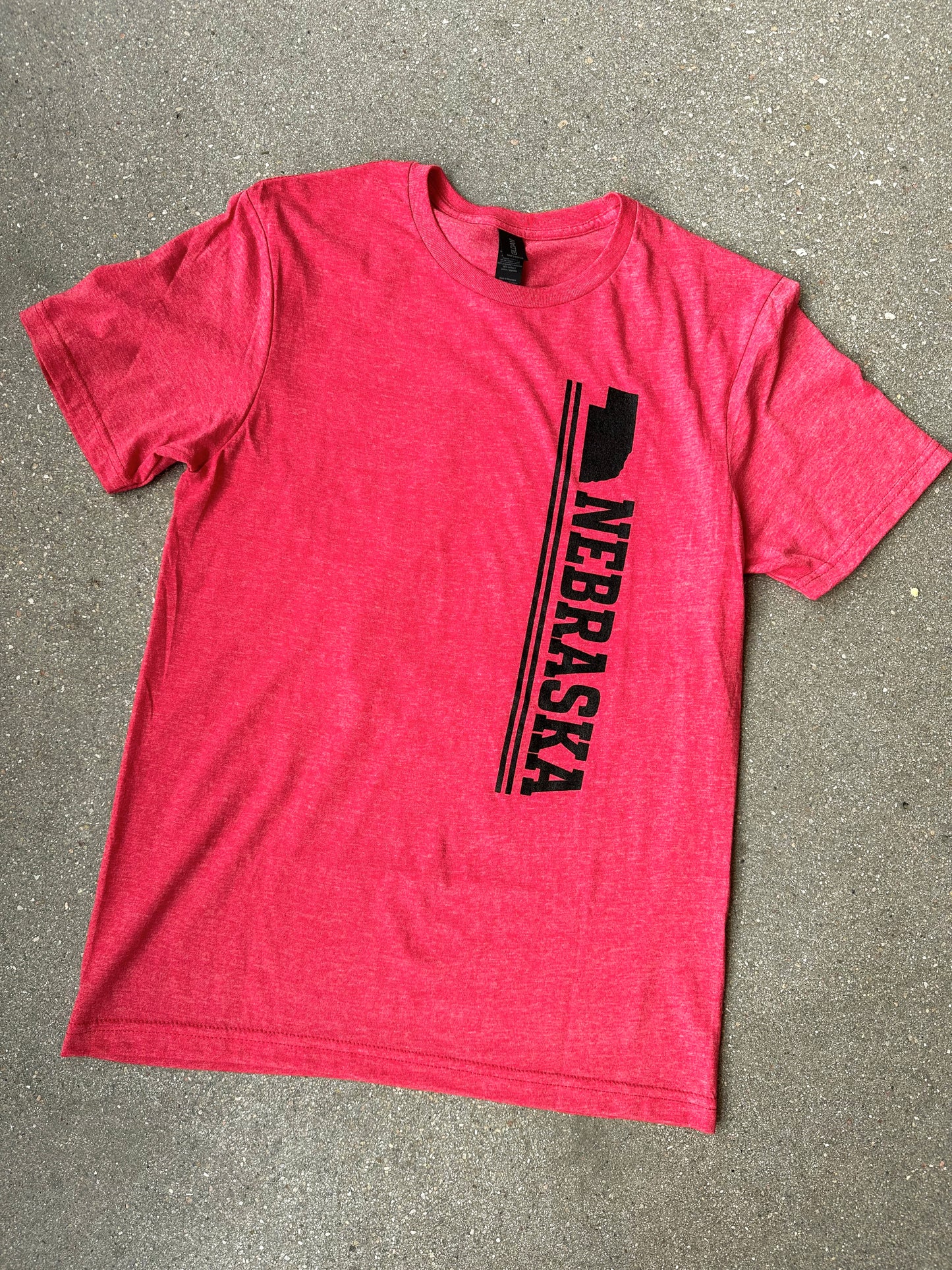 Nebraska Vertical T-Shirt