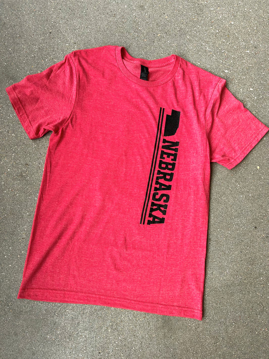 Nebraska Vertical T-Shirt