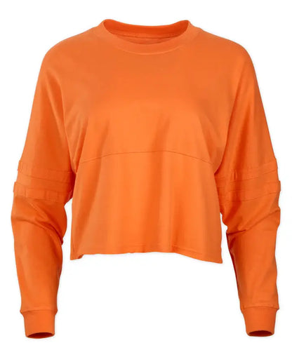 Orange Cropped Retro Jersey