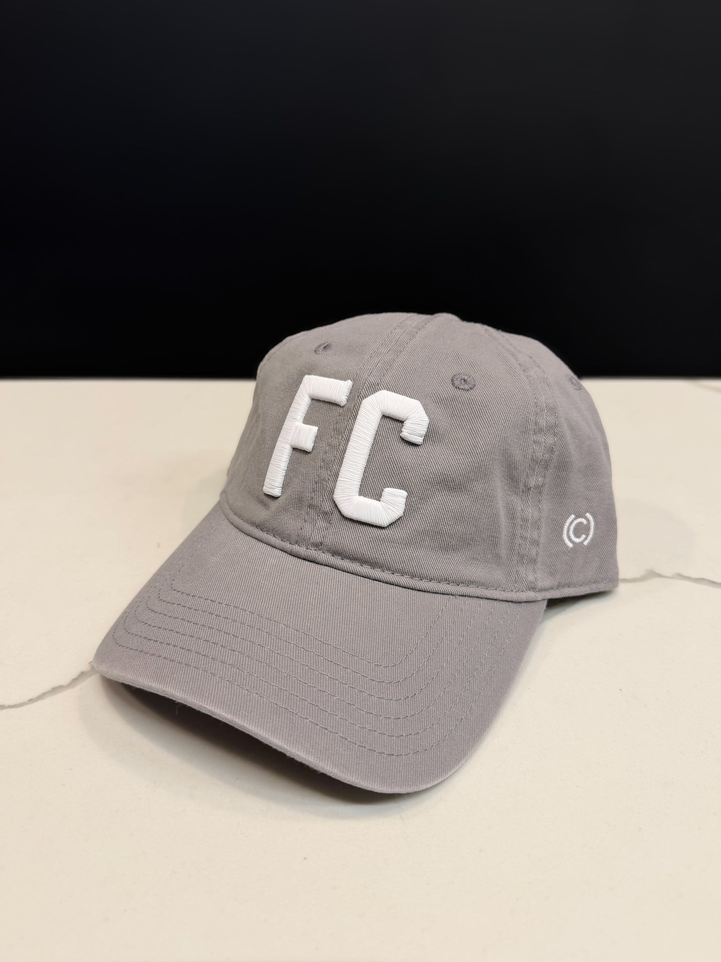 Grey FC Embroidered Baseball Dad Hat