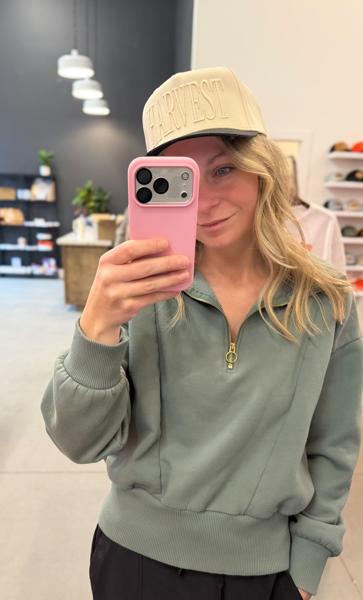 Harvest Design Co. Embroidered Trucker Hat