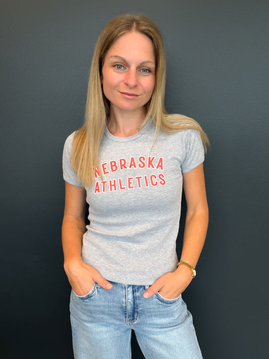 Nebraska Athletics Baby Tee