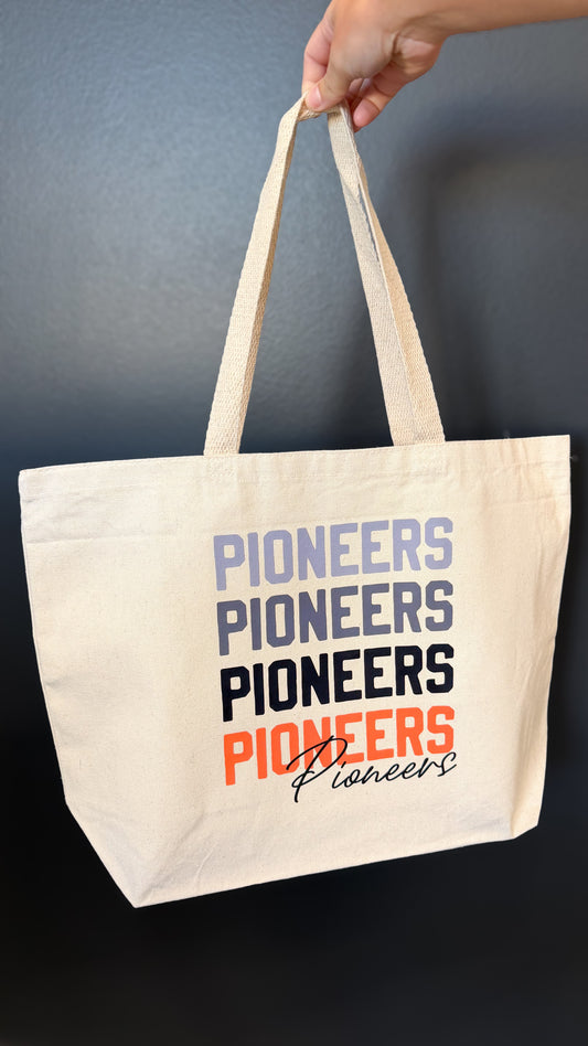 Pioneers Canvas Tote Bag