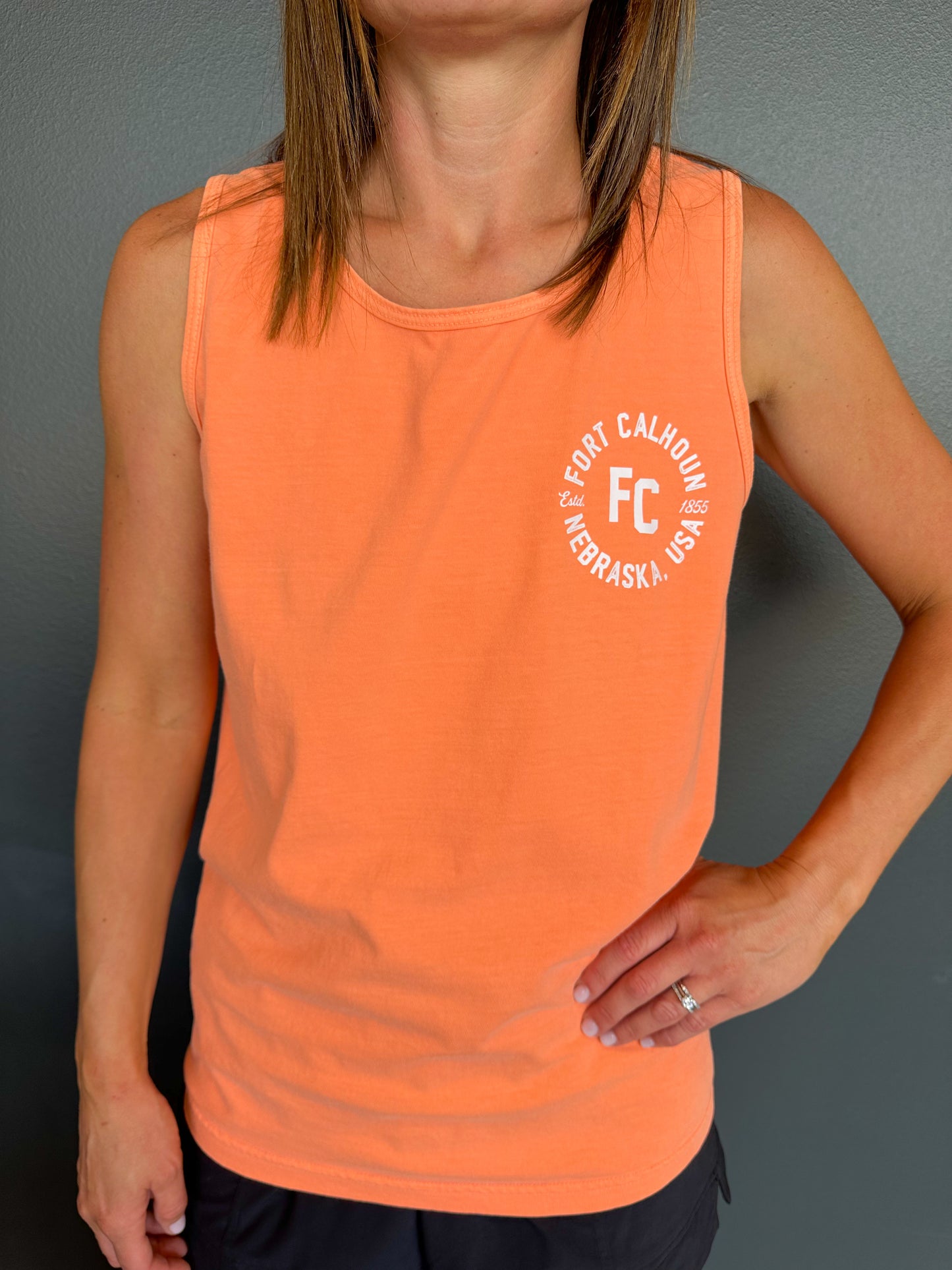 Fort Calhoun, NE USA Unisex Tank Top