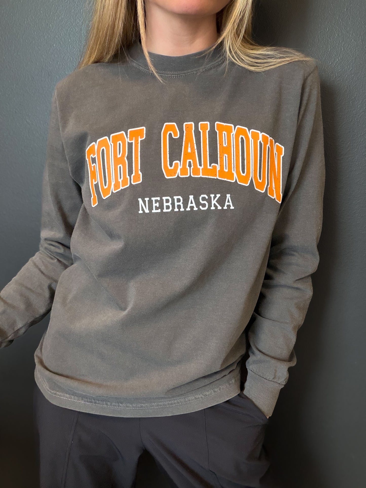 Fort Calhoun Nebraska Long Sleeve T-Shirt