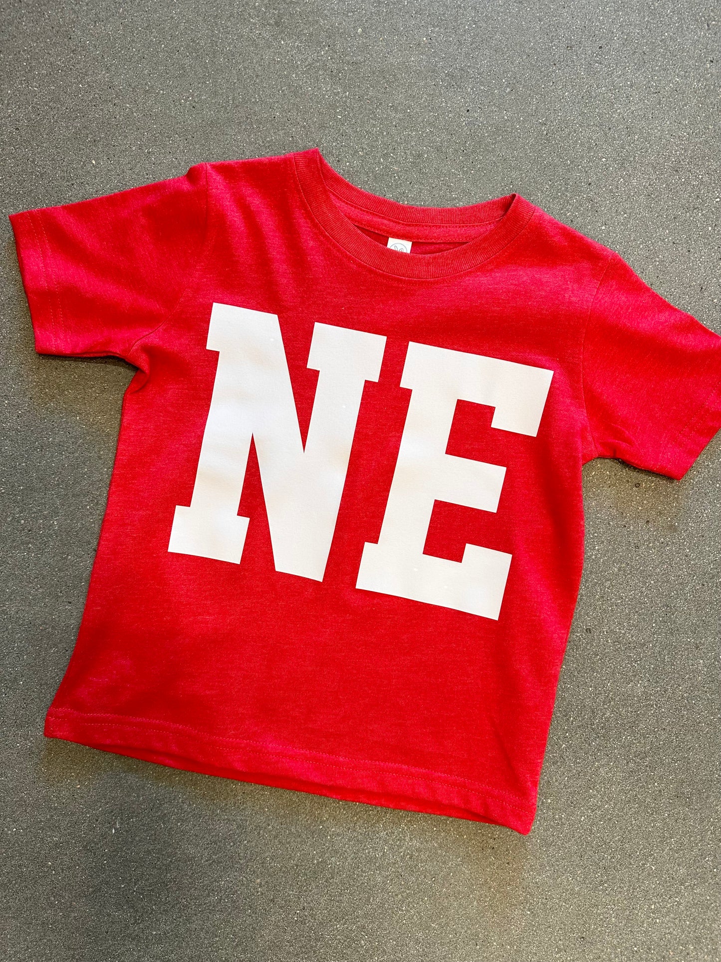 Toddler Nebraska NE Letter T-Shirt