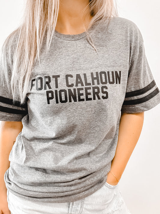 Fort Calhoun Pioneers Old School T-Shirt