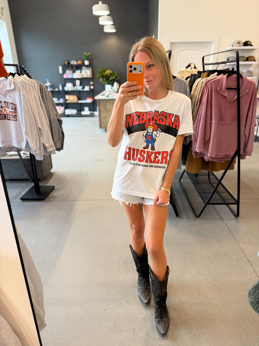 There's No Place Like Nebraska Herbie Tee