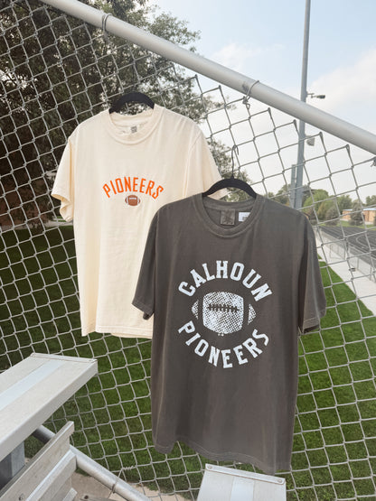 Pioneers Football Embroidered T-Shirt