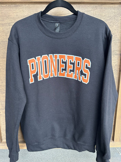 Pioneers Black Crewneck Sweatshirt