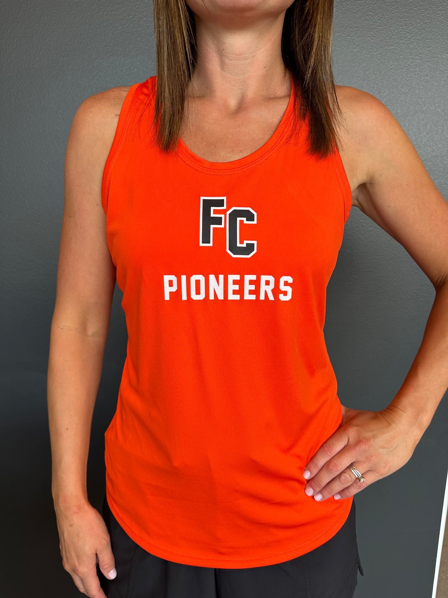 FC Pioneers Orange Performance Tank Top