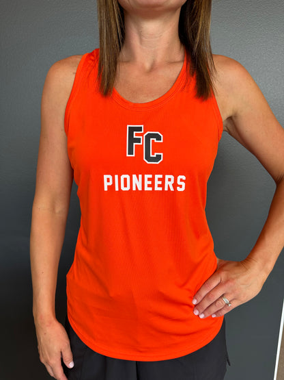 FC Pioneers Orange Performance Tank Top