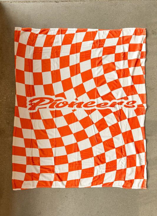 Pioneers Checkered Blanket