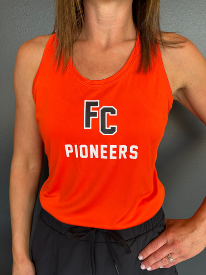 FC Pioneers Orange Performance Tank Top