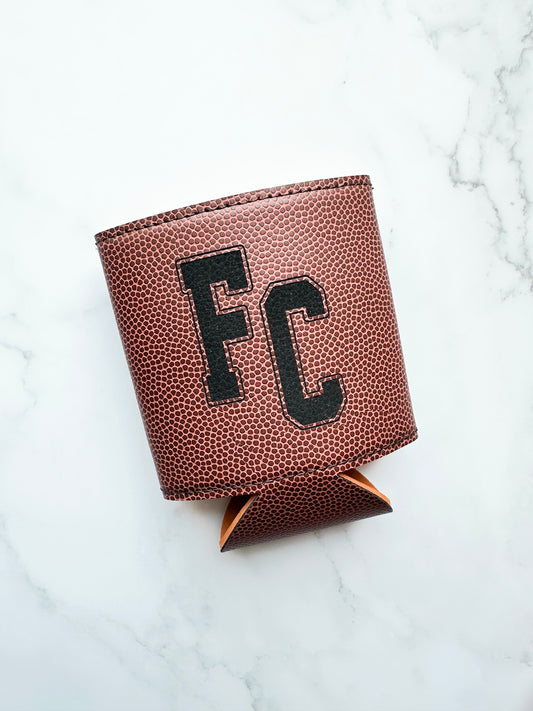 FC Football Leatherette Can Koozie