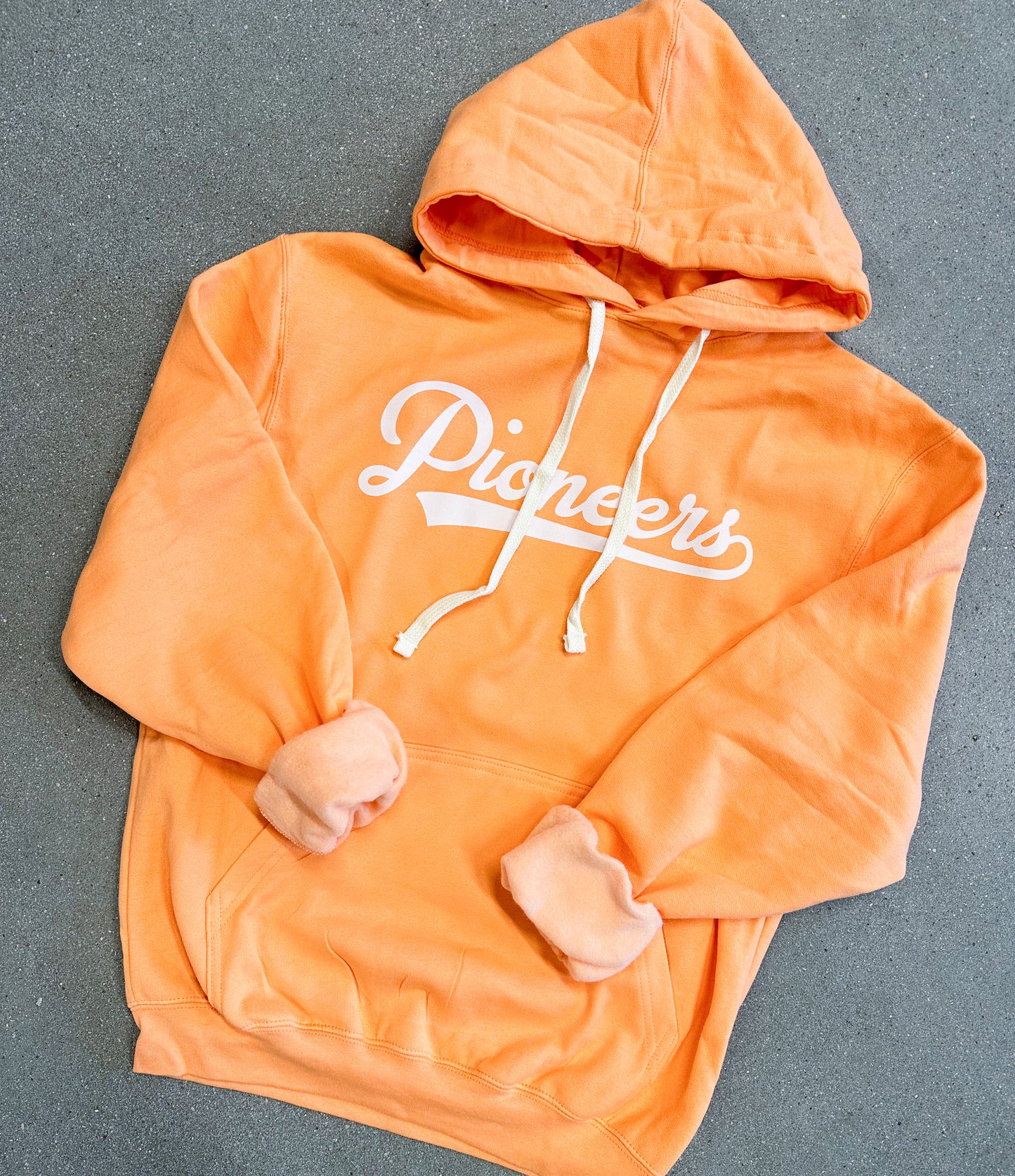 Pioneers Strikeout Orange Hoodie Sweatshirt