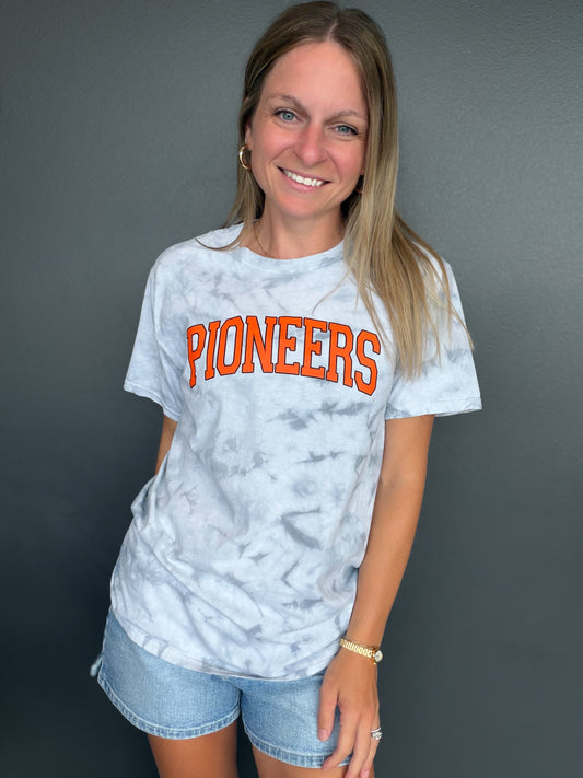 Pioneers Grey Tie-Dye T-Shirt