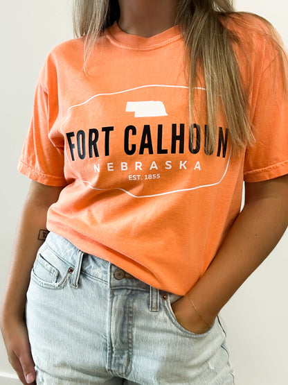 Fort Calhoun NE Hex T-Shirt