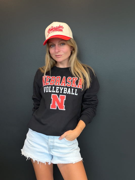 Nebraska Volleyball N Sweatshirt