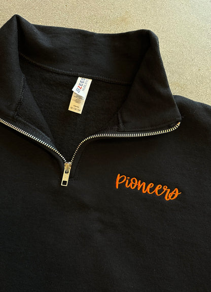 Pioneers Embroidered Quarter-Zip Sweatshirt