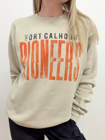FC Pioneers Tan Crewneck Sweatshirt