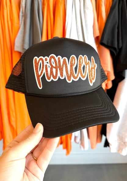 Pioneers Glitter Ponytail Trucker Hat