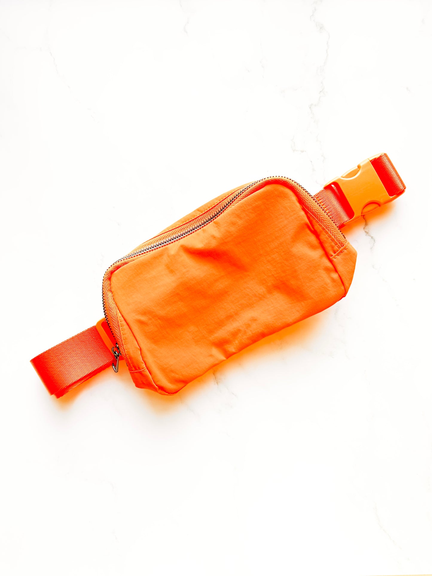 Orange Crossbody Belt Bag