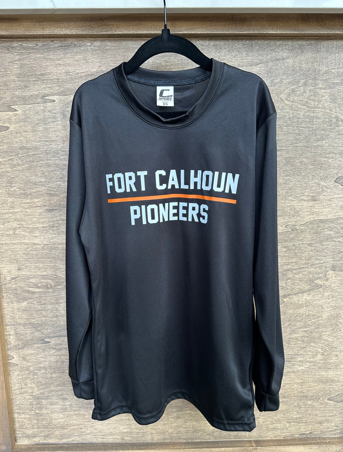 Youth Fort Calhoun Pioneers Performance Long Sleeve T-Shirt