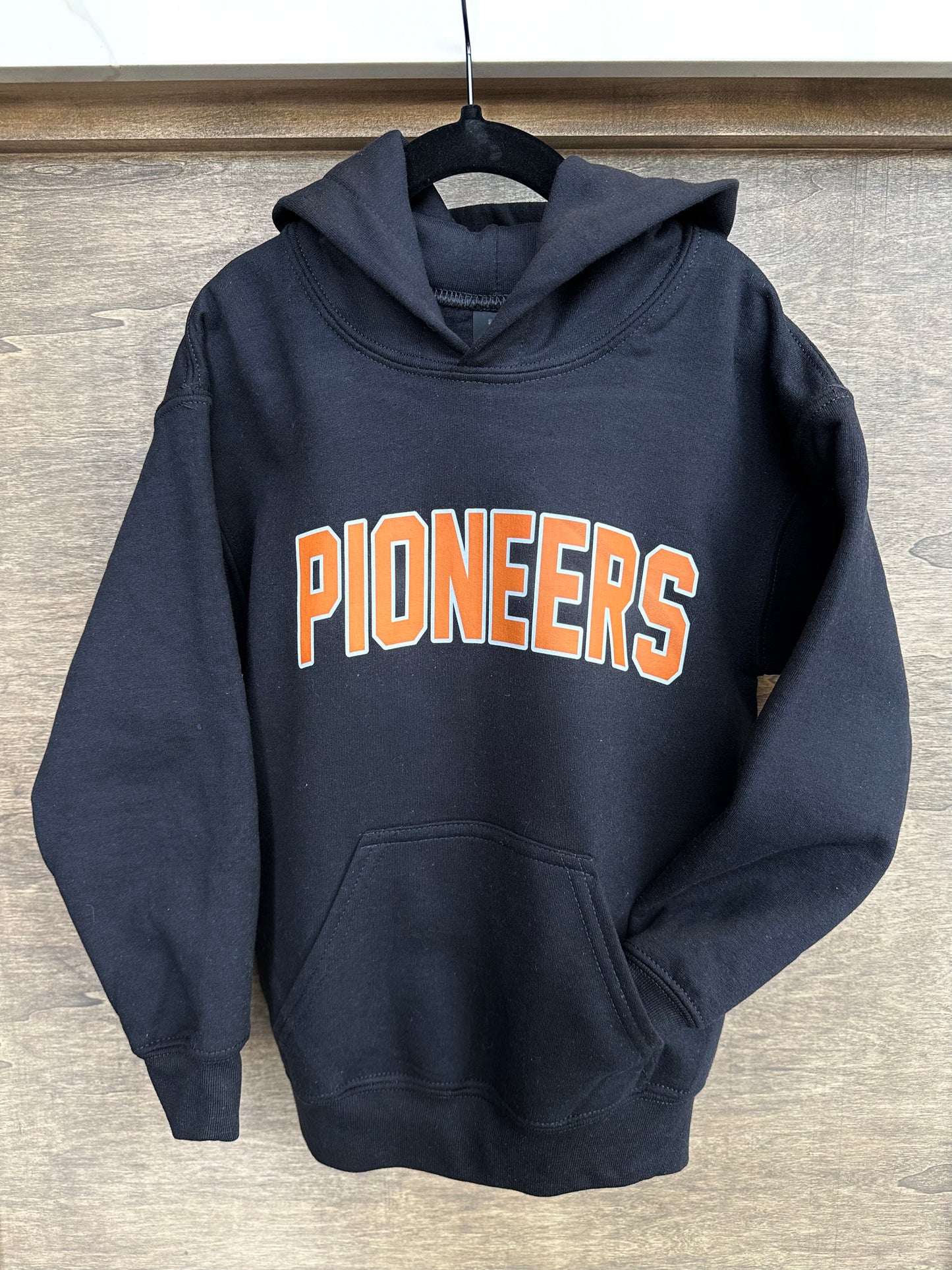 Youth Pioneers Black Hoodie Sweatshirt