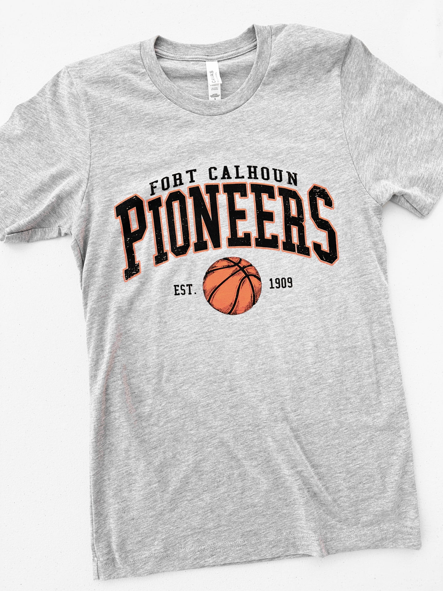 Fort Calhoun Pioneers Basketball T-Shirt