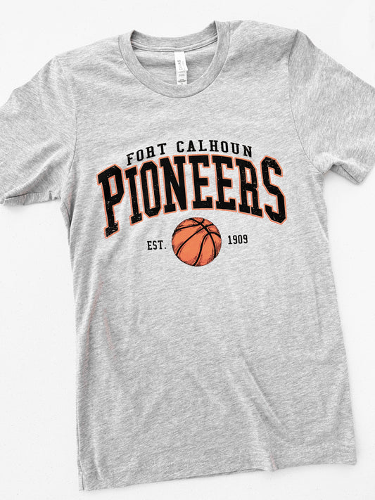 Fort Calhoun Pioneers Basketball T-Shirt