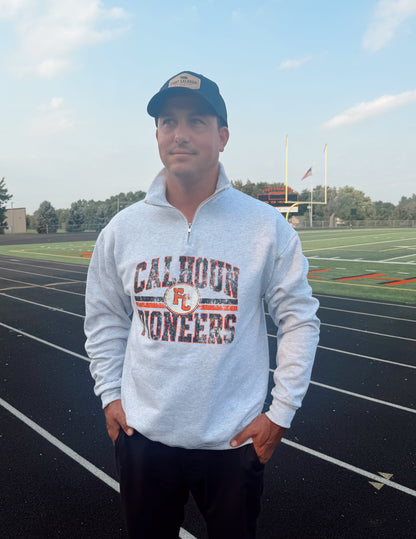 Calhoun Pioneers FC Quarter Zip Sweatshirt