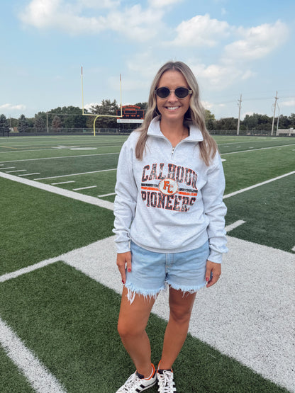Calhoun Pioneers FC Quarter Zip Sweatshirt