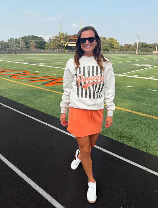 Tangerine Orange Scuba Skort