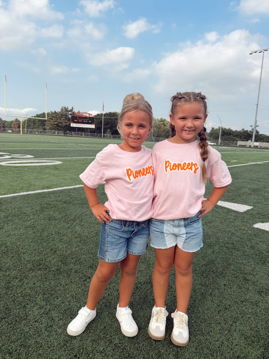 Pioneers Light Pink Youth T-Shirt