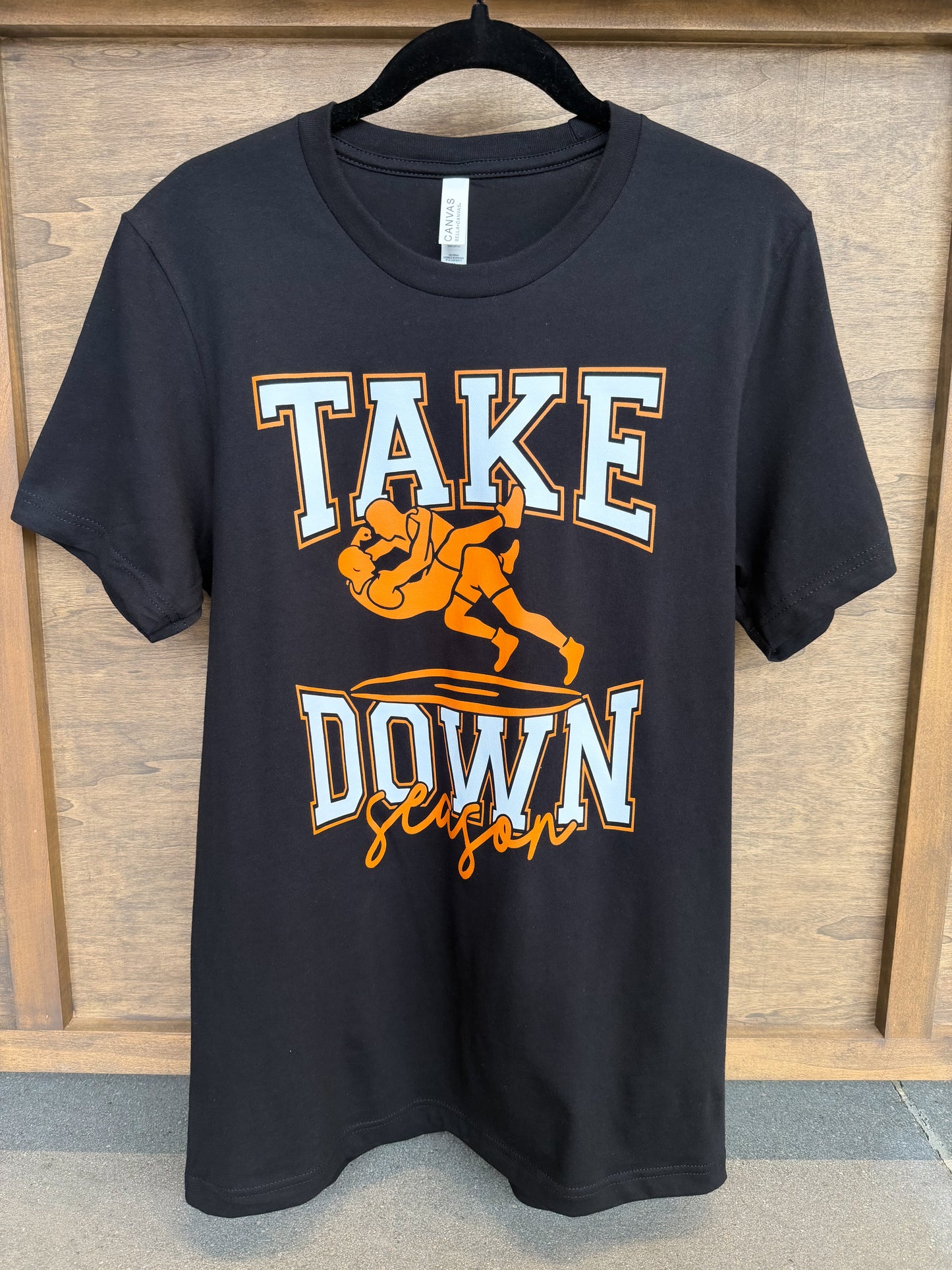Take Down Season Wrestling T-Shirt