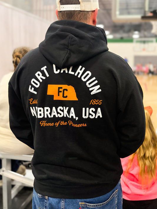 Fort Calhoun, NE USA Hoodie Sweatshirt
