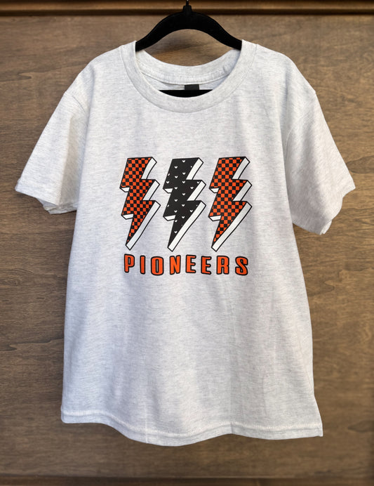 Pioneers Lightening Bolt Youth Crewneck Sweatshirt