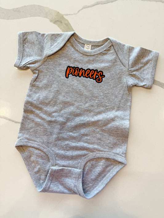 Pioneers Grey Onesie
