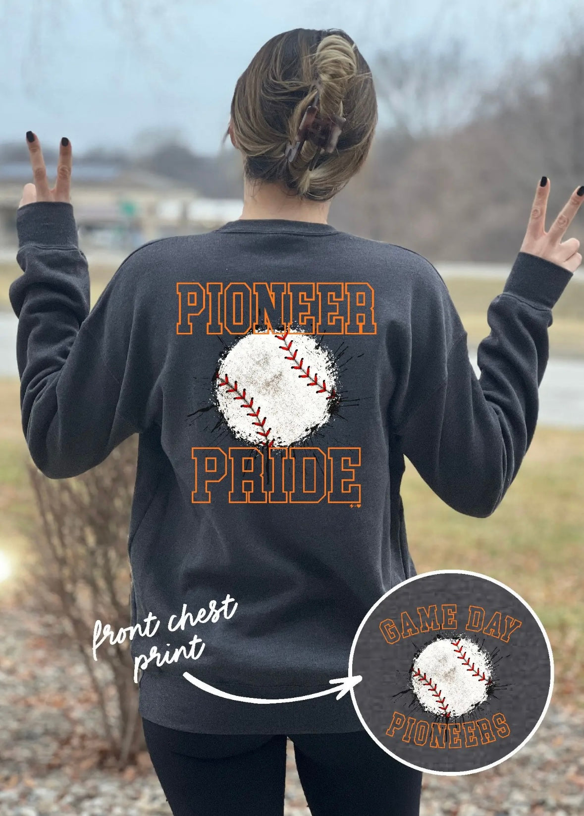 Baseball crewneck hot sale sweatshirt