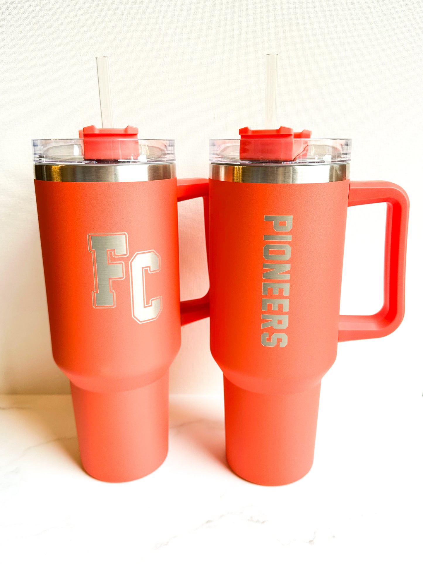 FC Pioneers 40 oz. Tumbler with Straw