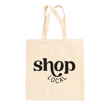 Shop Local Canvas Tote Bag