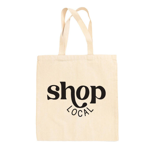 Shop Local Canvas Tote Bag